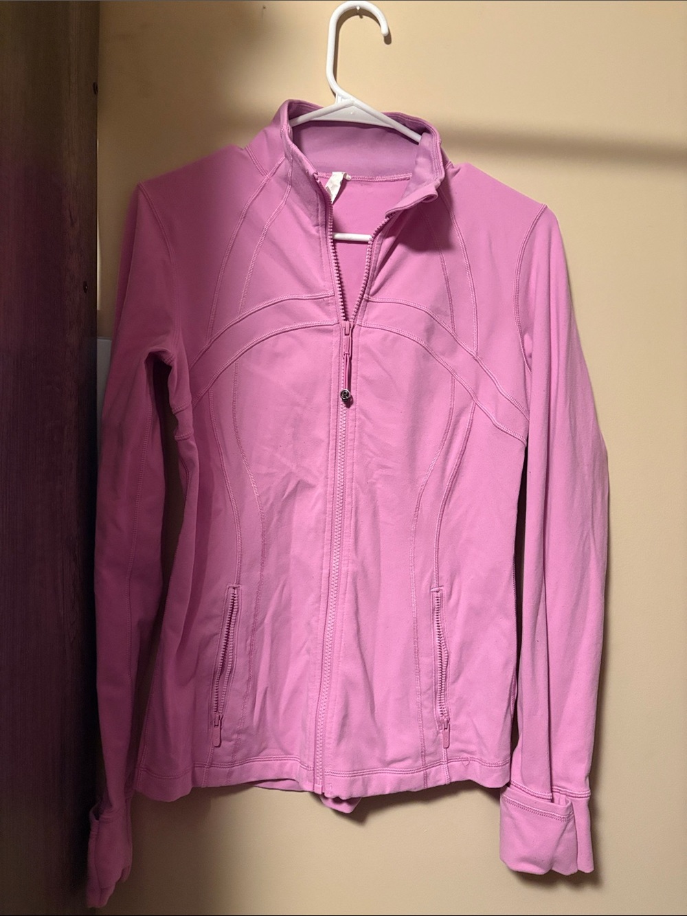 lululemon athletica Pink Full-Zip Utility Jacket